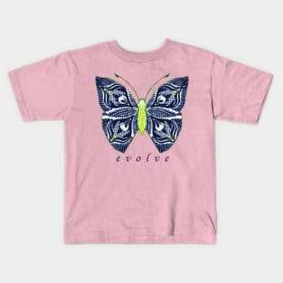 Evolve Butterfly Kids T-Shirt